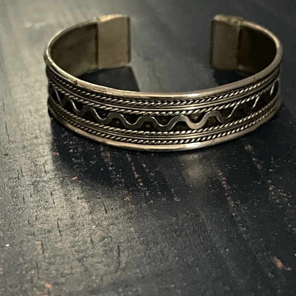 Vintage Silver Cuff - Picture 5 of 6